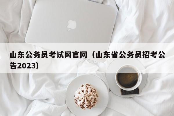 山东公务员考试网官网（山东省公务员招考公告2023）