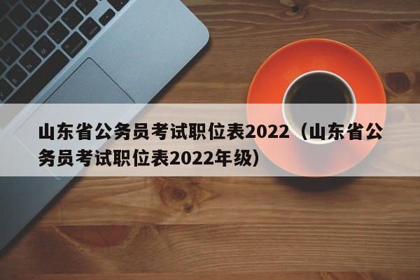 山东省公务员考试职位表2022（山东省公务员考试职位表2022年级）