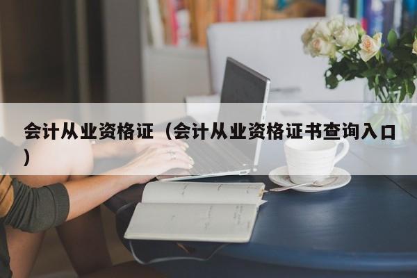 会计从业资格证（会计从业资格证书查询入口）