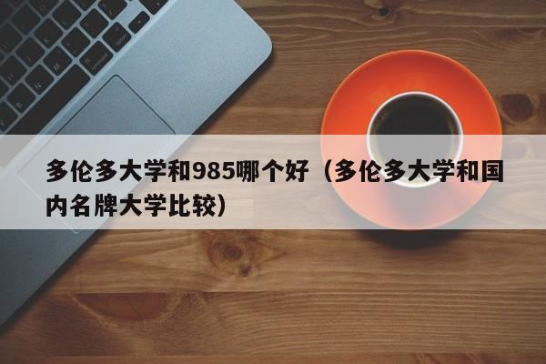 多伦多大学和985哪个好（多伦多大学和国内名牌大学比较）