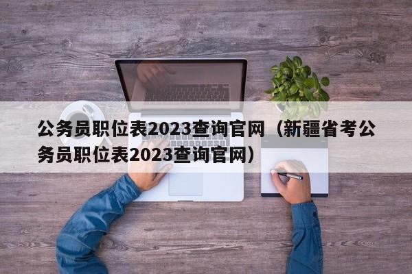 公务员职位表2023查询官网（新疆省考公务员职位表2023查询官网）