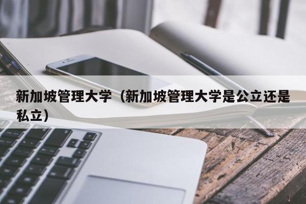 新加坡管理大学（新加坡管理大学是公立还是私立）