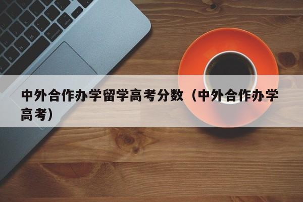 中外合作办学留学高考分数（中外合作办学 高考）