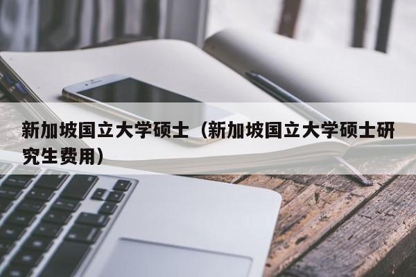 新加坡国立大学硕士（新加坡国立大学硕士研究生费用）