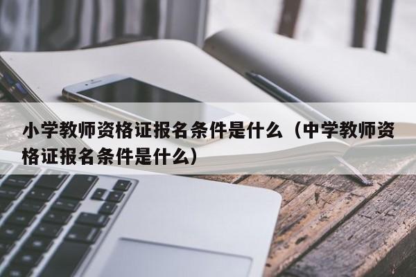 小学教师资格证报名条件是什么（中学教师资格证报名条件是什么）